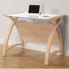 PC201 Helsinki 900mm Laptop Table in Oak by Jual - Price Crash Furniture