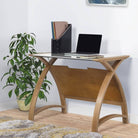 PC201 Helsinki 900mm Laptop Table in Oak by Jual - Price Crash Furniture