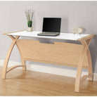 PC201 Helsinki 900mm Laptop Table in Oak by Jual - Price Crash Furniture