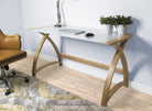 PC201 Helsinki 900mm Laptop Table in Oak by Jual - Price Crash Furniture