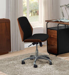 PC211 Universal Office Desk Chair in Walnut & Black by Jual - Price Crash Furniture