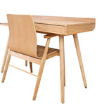 PC612 Vienna Office Chair in Oak by Jual - Price Crash Furniture