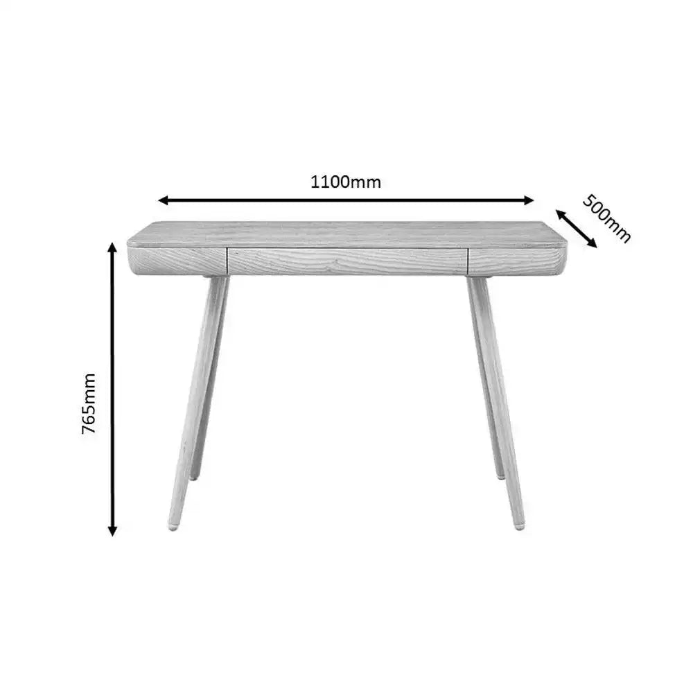PC713 San Francisco Desk in Oak by Jual - Price Crash Furniture
