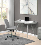 PC714 San Francisco Desk in Grey by Jual - Price Crash Furniture