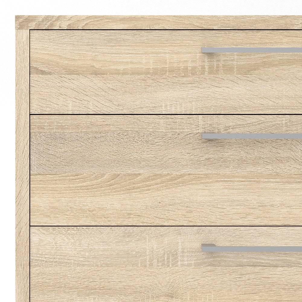 Prima Drawer Unit with 2 Drawers + 2 File Drawers in Oak - Price Crash Furniture