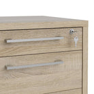 Prima Mobile File Cabinet in Oak - Price Crash Furniture