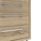 Prima Mobile Pedestal Cabinet in Oak - Price Crash Furniture