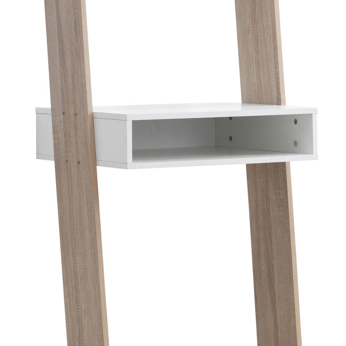 Pulford Ladder Desk in White by TAD - Price Crash Furniture