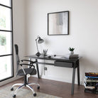 Richmond Desk in Grey by Alphason - Price Crash Furniture