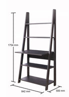 Riva Ladder Desk in Black by TAD - Price Crash Furniture