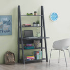 Riva Ladder Desk in Dark Grey by TAD - Price Crash Furniture