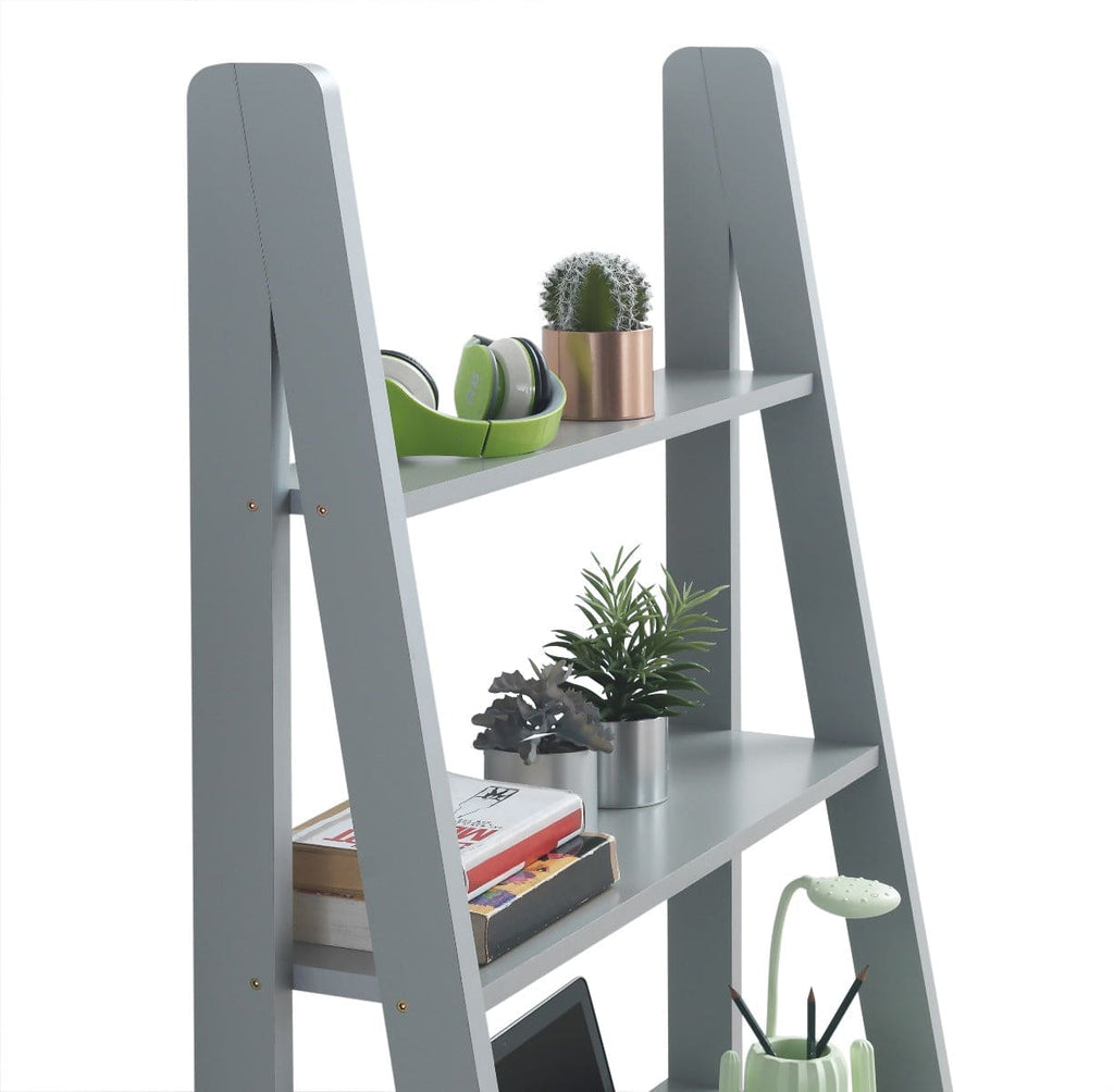 Riva Ladder Desk in Light Grey by TAD - Price Crash Furniture
