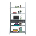 Riva Ladder Desk in Light Grey by TAD - Price Crash Furniture