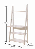 Riva Ladder Desk in White by TAD - Price Crash Furniture