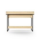 Salisbury Desk in Oak and Black by Alphason - Price Crash Furniture