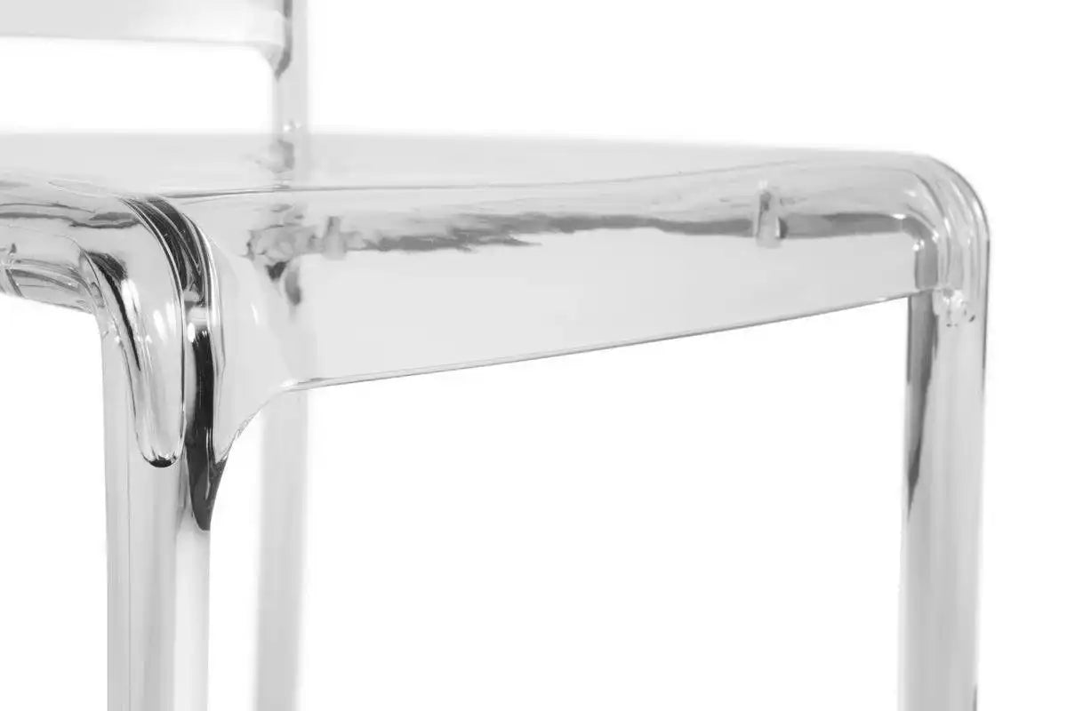 Set of 4 Teknik Clarity Transparent Chair - Price Crash Furniture
