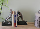 Silver Male Statue Bookends - Price Crash Furniture