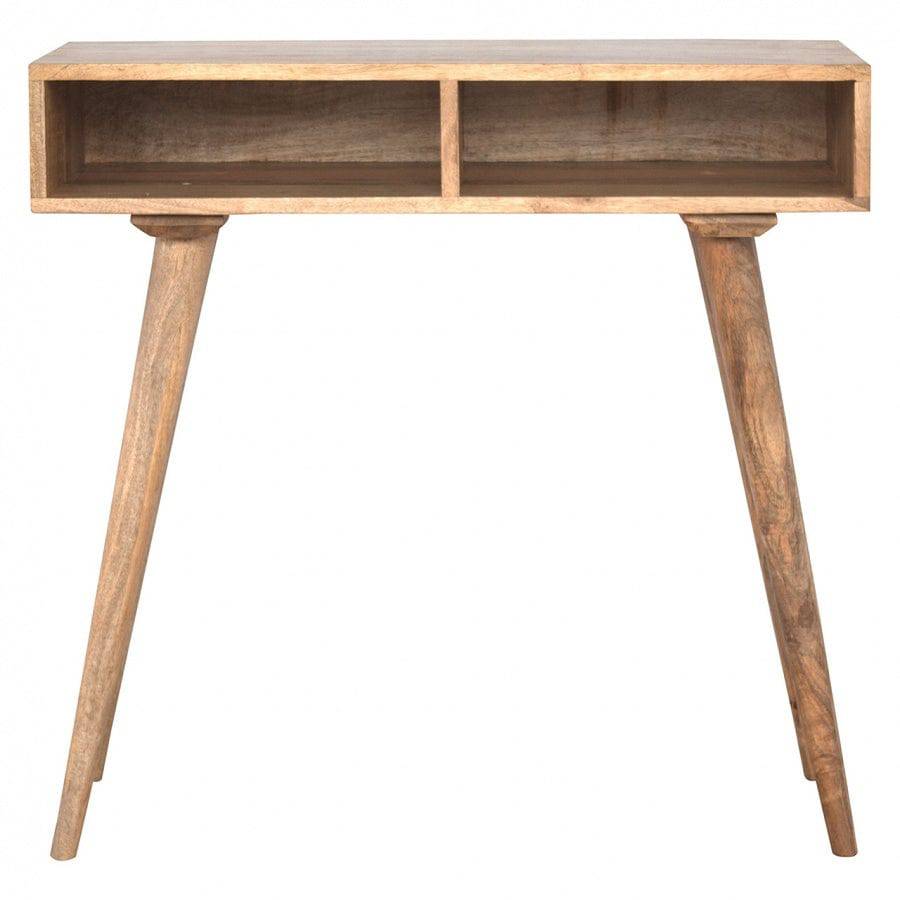 Solid Wood 3 Drawer Writing Desk - Price Crash Furniture