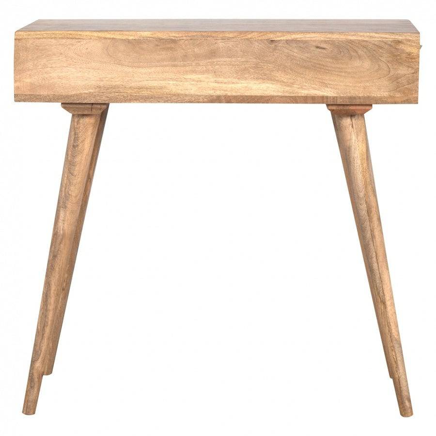 Solid Wood 3 Drawer Writing Desk - Price Crash Furniture
