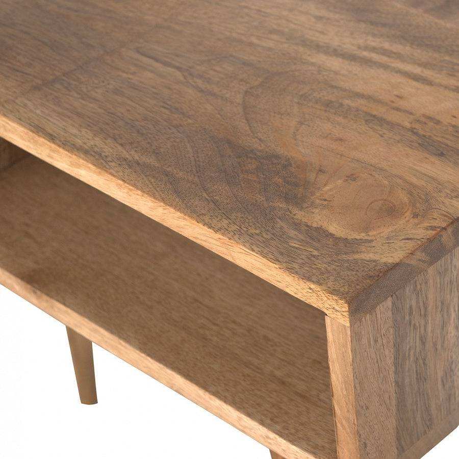 Solid Wood 3 Drawer Writing Desk - Price Crash Furniture