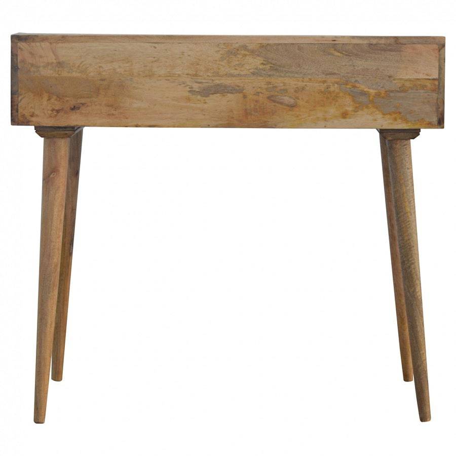 Gallery Back Shell Writing Desk - Price Crash Furniture