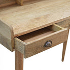 Gallery Back Shell Writing Desk - Price Crash Furniture