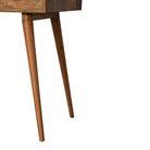 Solid Wood Writing Desk with Open Slot and Cable Access by Artisan Furniture - Price Crash Furniture