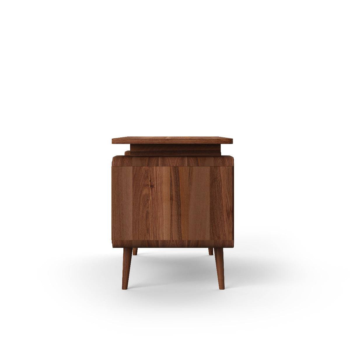 Somerset Desk in Java Wood Finish by Alphason - Price Crash Furniture