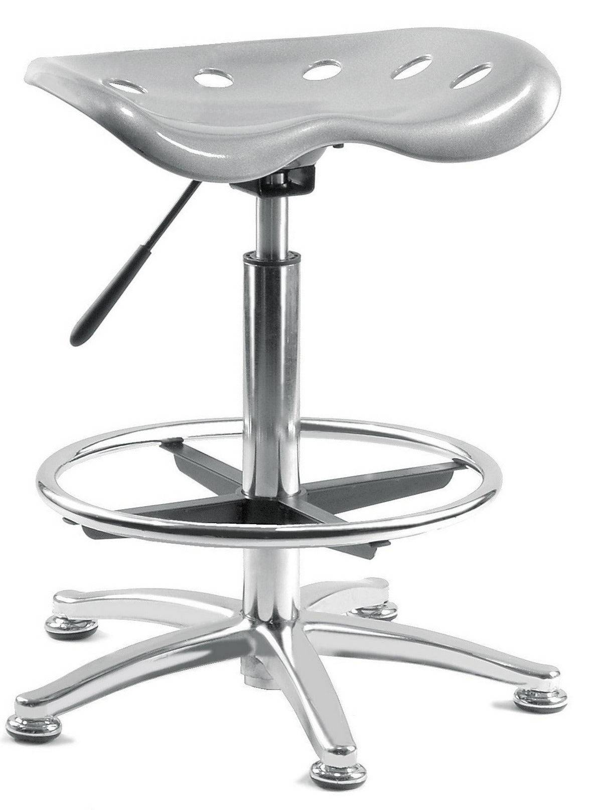 Tek Stool Silver - Price Crash Furniture