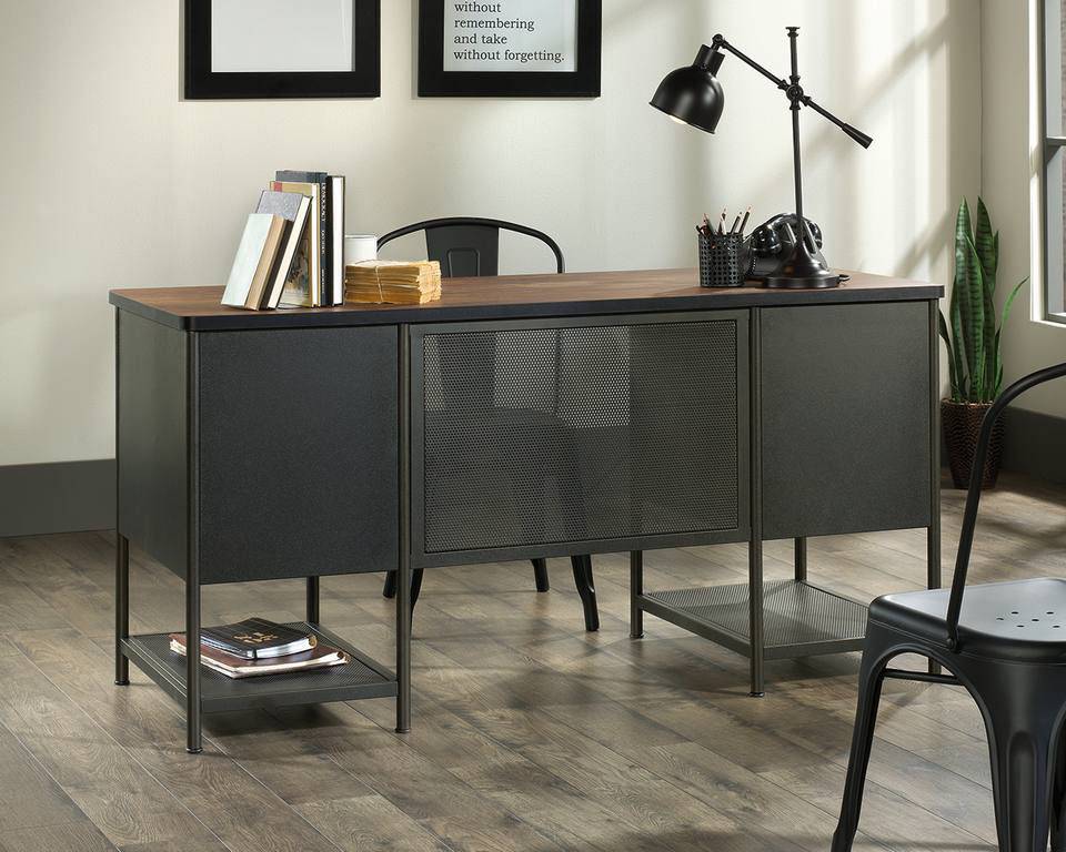 Teknik Boulevard Cafe Industrial Style Desk - Price Crash Furniture