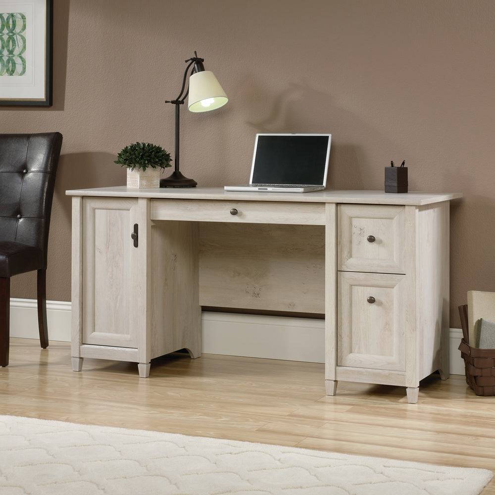 Teknik Chalked Wood Computer Desk - Price Crash Furniture