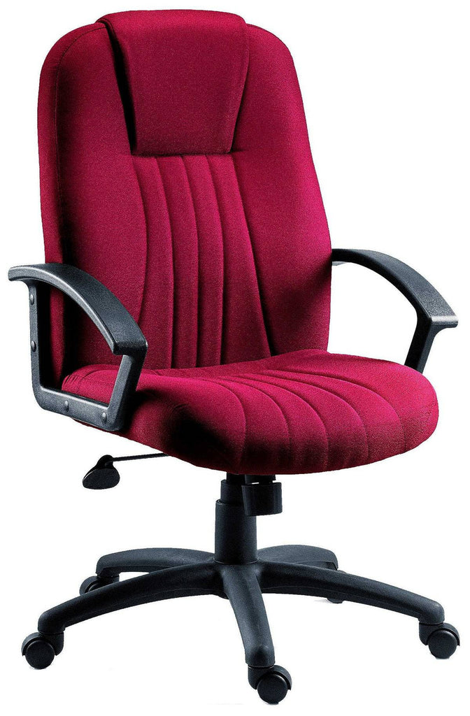 Teknik City Fabric Chair Burgundy - Price Crash Furniture