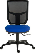 Teknik Comfort Ergo Mesh in Blue - Price Crash Furniture