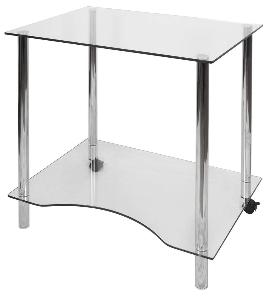 Teknik Crystal Compact Workstation Desk - Price Crash Furniture