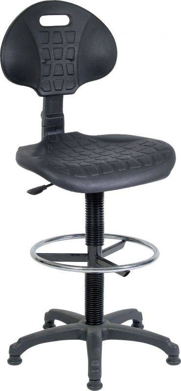 Teknik Draughter Labour Pro Chair in Black Draughtman Chair - Price Crash Furniture