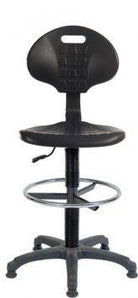 Teknik Draughter Labour Pro Chair in Black Draughtman Chair - Price Crash Furniture