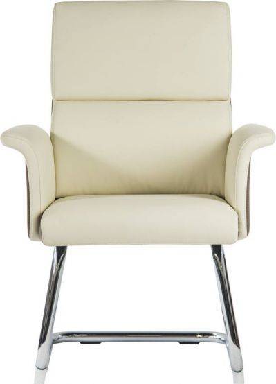 Teknik Elegance visitor office chair in Cream - Price Crash Furniture