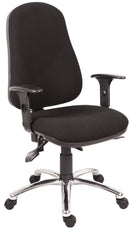 Teknik Ergo Comfort - Steel & Black - Price Crash Furniture