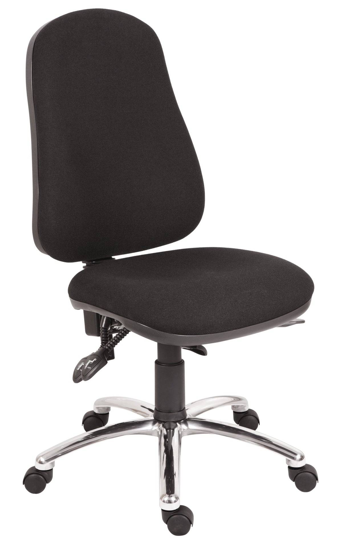 Teknik Ergo Comfort - Steel & Black - Price Crash Furniture