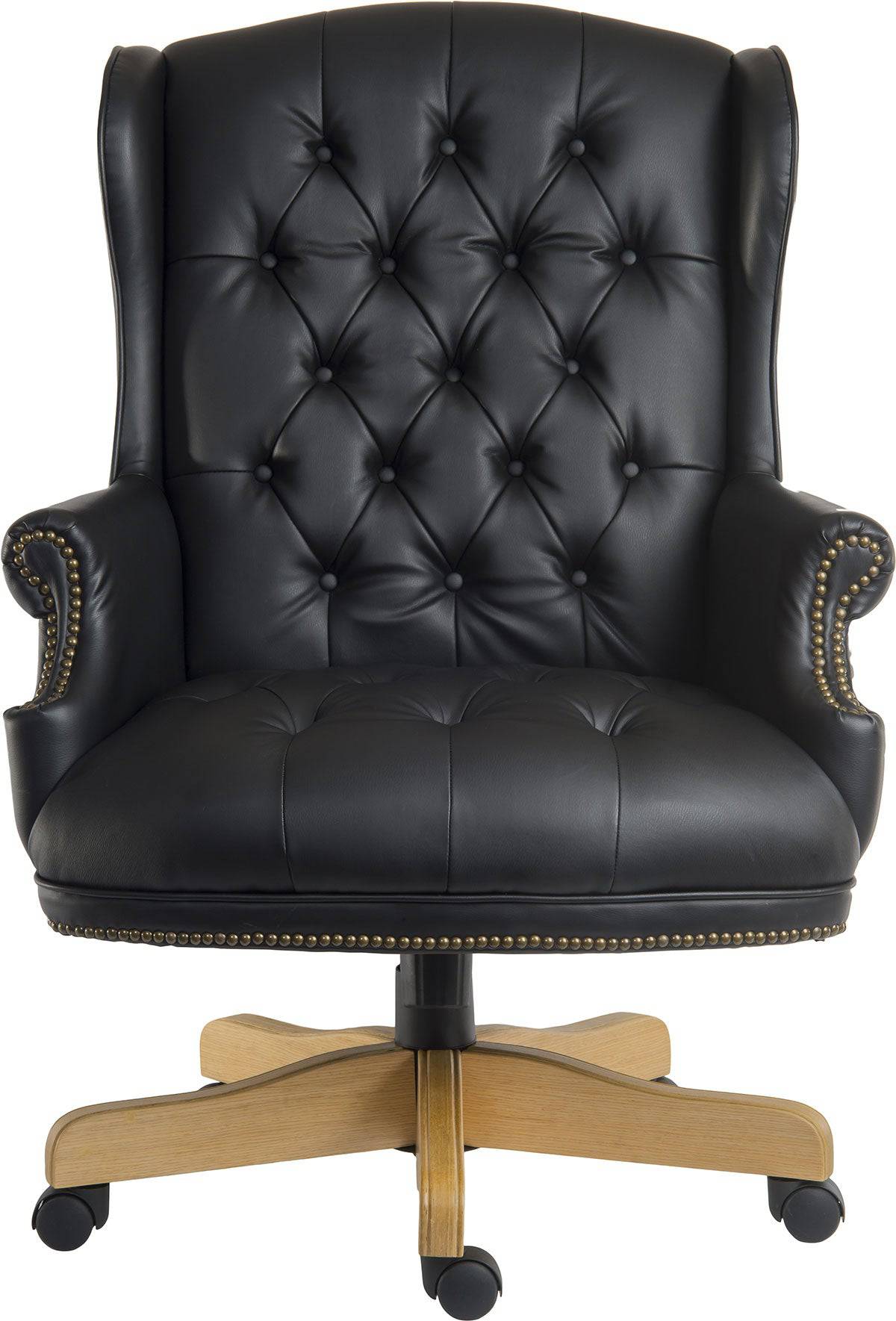 Teknik Executive Chairman Chair in Noir - Price Crash Furniture