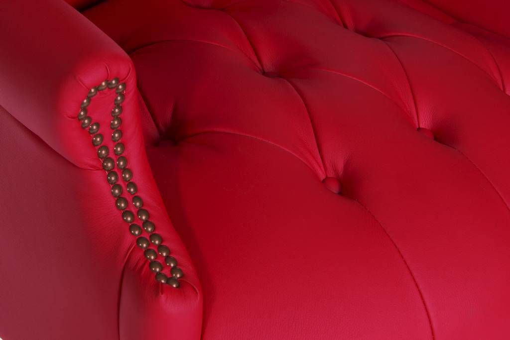 Teknik Executive Chairman Chair in Rouge Red - Price Crash Furniture