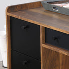 Teknik Hampstead Park Double Pedestal Desk - Price Crash Furniture