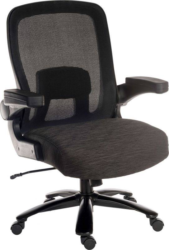 Teknik Hercules Heavy Duty Mesh Office Chair in Black - Price Crash Furniture