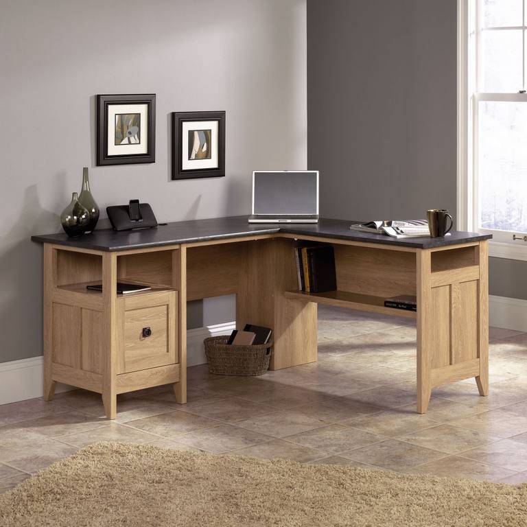 Teknik Home Study L-Shaped Desk - Price Crash Furniture