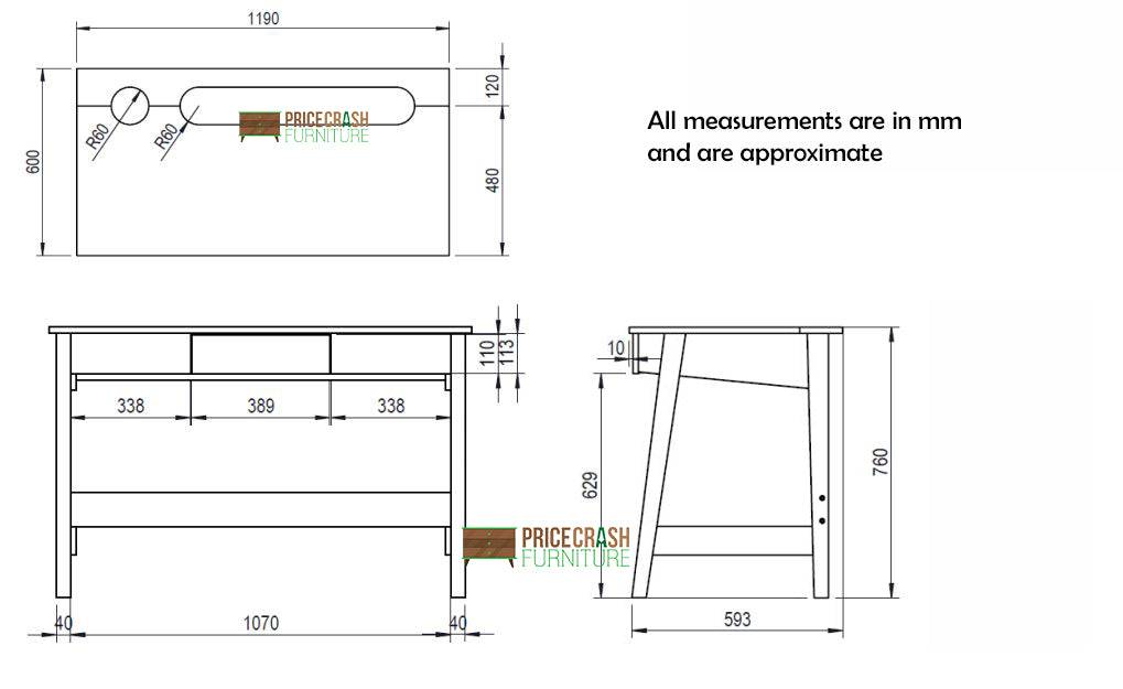 Teknik Iron Foundry Industrial Desk - Price Crash Furniture