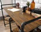 Teknik Ithaca Desk in Riviera Oak - Price Crash Furniture