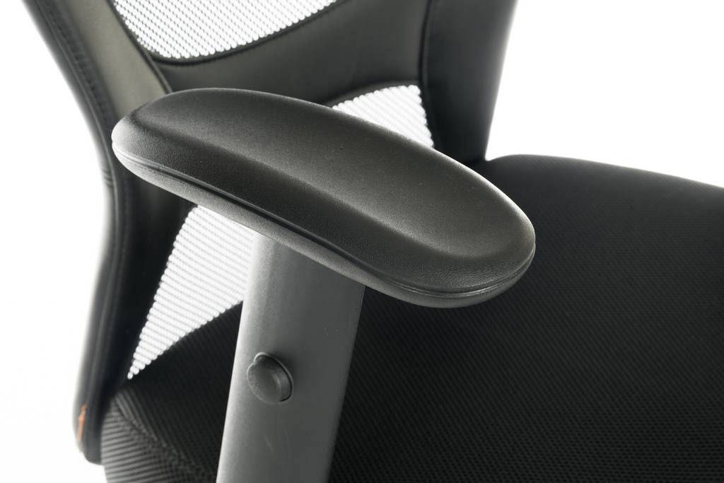 Teknik Mistral 2 Office Chair in Black with Arm Rests - Price Crash Furniture