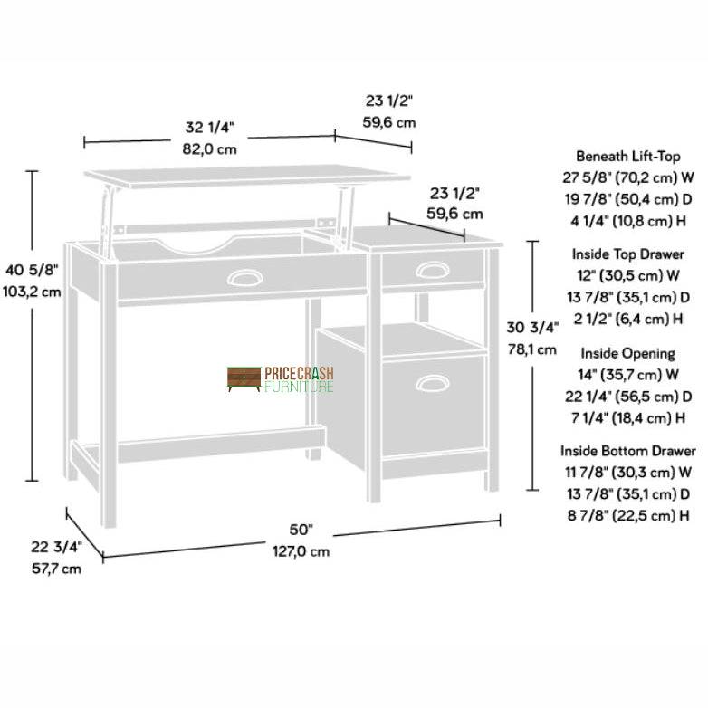 Teknik Sit and Stand Desk in Salt Oak - Price Crash Furniture