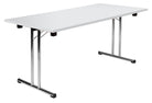 Teknik Space Folding Table In Beech - Price Crash Furniture