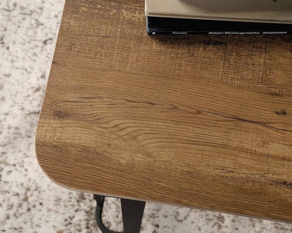 Teknik Stationmaster L-Shaped Desk in Etched Oak - Price Crash Furniture